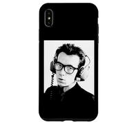 Custodia per iPhone XS Max Elvis Costello Guardando I Detectives Era 1977 Portait