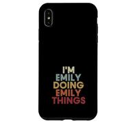 Custodia per iPhone XS Max Emily Name Emily Personalized Name First Given