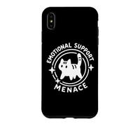 Custodia per iPhone XS Max Emotional Support Menace Starry 90s Y2K Scary Tomcat Cat