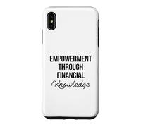 Custodia per iPhone XS Max Empowerment attraverso la conoscenza finanziaria