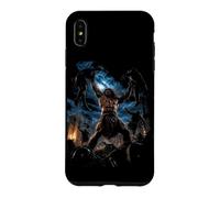 Custodia per iPhone XS Max Epic Bible Story Christian Graphic - Samson Battle