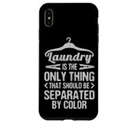 Custodia per iPhone XS Max Eracism Laundry Only Thing Separated By Color End Racism