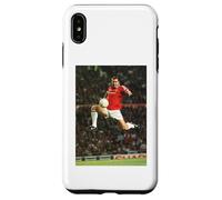 Custodia per iPhone XS Max Eric Cantona Leap Coppa del Mondo di calcio Manchester United