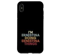Custodia per iPhone XS Max Ernestina Name Ernestina Personalized Name First Given