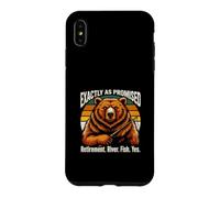 Custodia per iPhone XS Max Esattamente Come Promesso Pensione River Fish Sì Orso