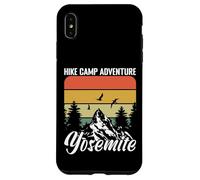Custodia per iPhone XS Max Escursionismo Camp Avventura Parco Nazionale Yosemite Esc