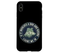 Custodia per iPhone XS Max Escursionismo Cane Count Me In Trekking All'aperto
