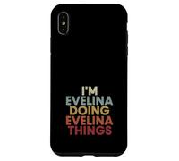 Custodia per iPhone XS Max Evelina Name Evelina Personalized Name First Given