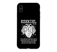 Custodia per iPhone XS Max Ezechiele 36:26 Cuore Anatomico Floreale Fede Cristiana
