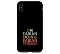 Custodia per iPhone XS Max Fabian Name Fabian Personalized Name First Given
