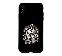 Custodia per iPhone XS Max Faccio cose e ignoro le responsabilità Crafting