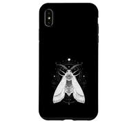 Custodia per iPhone XS Max Falena Luna Geometria Sacra Arte Mistica