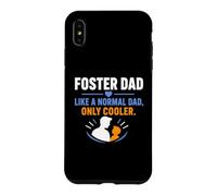 Custodia per iPhone XS Max Family Parenting Foster Dad Like A Normal Dad Only Cooler