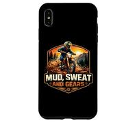 Custodia per iPhone XS Max Fango sudore e ingranaggi Dirt Bike Rider Motocross MX