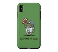 Custodia per iPhone XS Max Fantacalcio, We Draft At Dawn, Funny Fall,