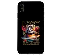 Custodia per iPhone XS Max Fantascienza Perso Nel Mio Spazio Astronauta Scheletro Cosmico