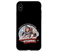 Custodia per iPhone XS Max Fantascienza Spazio Ragazza Difensore Delle Stelle Pronto Per L'azione