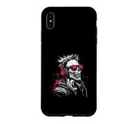 Custodia per iPhone XS Max Fantastico zombie con cuffie - Musica & Dark Humor Design
