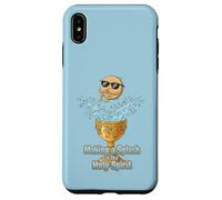Custodia per iPhone XS Max Fare una spruzzata nello Spirito Santo Prima Comunione Battesimo