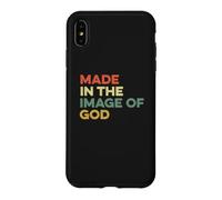 Custodia per iPhone XS Max Fatto A Immagine Di Dio Genesi Bibbia Versetto Gesù Seguace