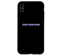 Custodia per iPhone XS Max Feed Your Head Psychedelic Trip Magic Mushrooms Psilocybin