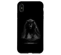 Custodia per iPhone XS Max Fenrir - Ragnarok vichingo norvegese il lupo