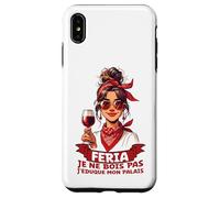 Custodia per iPhone XS Max Féria Donna Bayonne Dax Basco Umorismo Aperitivo Alcol e Festa