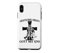 Custodia per iPhone XS Max Figura del cavaliere tedesco Statua del cavaliere Buhurt