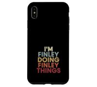 Custodia per iPhone XS Max Finley Name Finley Personalized Name First Given
