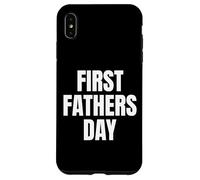 Custodia per iPhone XS Max First Fathers Day New Dad Legend Begins Now Tees And More