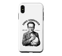 Custodia per iPhone XS Max Fisica quantistica Erwin Schrodinger Cat Equazione Scienza
