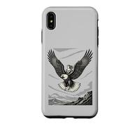 Custodia per iPhone XS Max Flaga Demone Strega Venti E Ali Selvatiche