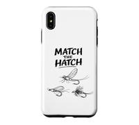 Custodia per iPhone XS Max Fly Tying Life Morsa da banco Trota Streamer Match the Hatch