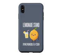 Custodia per iPhone XS Max Fondatore e CEO dello stand Lemonade Stand di limonata al succo di limone