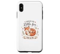 Custodia per iPhone XS Max Forever My Little Foxes - Papà & Me Cute Wildlife