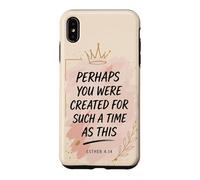 Custodia per iPhone XS Max Forse sei stato creato per un tale tempo Esther Verse