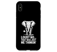 Custodia per iPhone XS Max Forte No Che Ero Solo Io Pensavo Umorismo Elefante