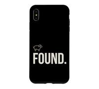 Custodia per iPhone XS Max Found Minimalist Sheep Christian Psalm 23 Lamb Christian