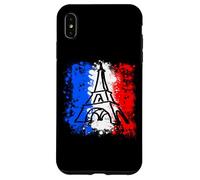 Custodia per iPhone XS Max France Flag Shirt Eiffel Tower T Shirt Gift Paris French
