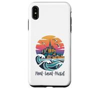 Custodia per iPhone XS Max Francia Mont Saint Michel