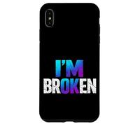 Custodia per iPhone XS Max Frase Emotiva sulla Vulnerabilità e Rottura