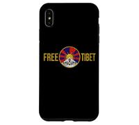 Custodia per iPhone XS Max Free Tibet Tibetan Flag Emblem Restore The Dalai Lama