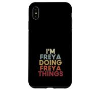 Custodia per iPhone XS Max Freya Name Freya Personalized Name First Given