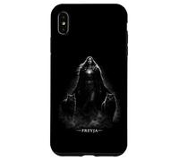 Custodia per iPhone XS Max Freyja Dea norrena con nebbia di gatti
