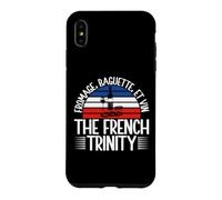 Custodia per iPhone XS Max Fromage Baguette Et Vin la Trinità Francese Francese