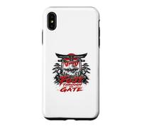 Custodia per iPhone XS Max Fuji Attraverso Il Cancello Giappone Torii Scena Paesaggio