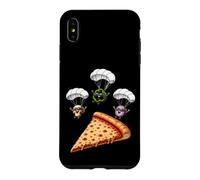 Custodia per iPhone XS Max Funghi Pepe Cipolla Immersione Salto Paracadutismo Deluxe Veggie