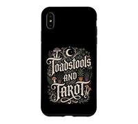 Custodia per iPhone XS Max Funghi velenosi e tarocchi strega Halloween Occulto Goth Design