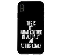 Custodia per iPhone XS Max Funny Acting Coach Costume For Professional Student Actors