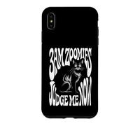 Custodia per iPhone XS Max Funny Cat Owner 3AM Zoomies Judge Me Now Retro
